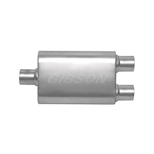 Gibson Performance Exhaust 55189S Silenciador universal Superflow Universal de acero inoxidable