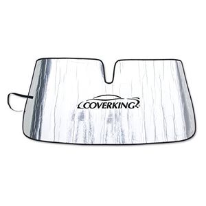 Coverking Custom Windshield Sunshade para Select Subaru LegacyOutback Models Reflective Mylar Foam Silver