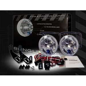 BlingLights BL300w 35 Round Xenon Faros de niebla halógenos Luces de conducción Kit