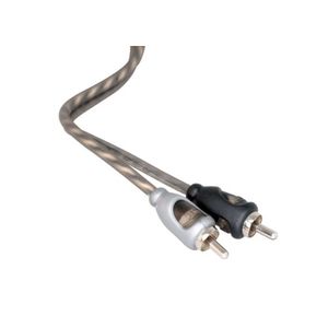 Rockford Fosgate Cable de señal de par trenzado de 16 pies