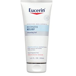 Eucerin piel sensible gel limpiador de socorro 68 enrojecimiento onza