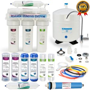 Global Water Ro-505 Sistema De Ósmosis Inversa De 5 Etapa...