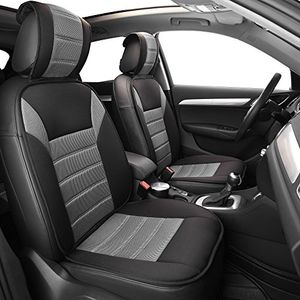 FH Group FB201GRAY102 Almohadilla de cojín del asiento ultrafina negra delantera Airbag lateral de seguridad