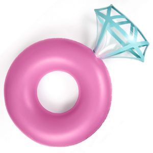 Flotador Gigante De La Piscina - Forma De Anillo De Diama...