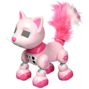 Zoomer Meowzies, Chic, gatito interactivo con luces, sonidos y sensores