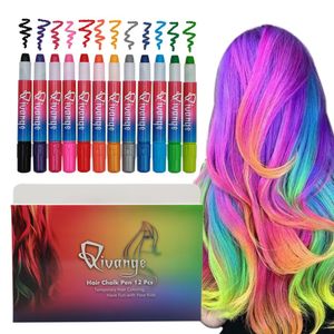 Qivange Hair Chalks, Tinte Para El Cabello No Tóxico De 1...