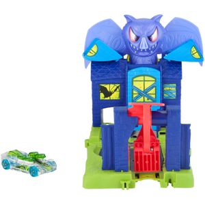 Hot Wheels Bat Manor Attack Vehicle Playset