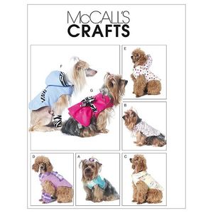 Mccalls patterns m6218 vestimenta para mascotas todas las tallas