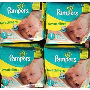 Pampers Swaddlers Pañales Tamaño 1 20