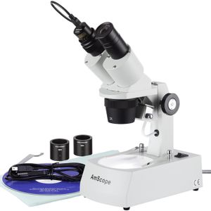 Amscope Se306r-az-e1 Microscopio Estéreo Binocular Montad...