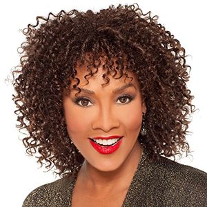 Fibra sintética de Vivica A. Fox WP-JOJO-V, tapa de tejido en color 1B