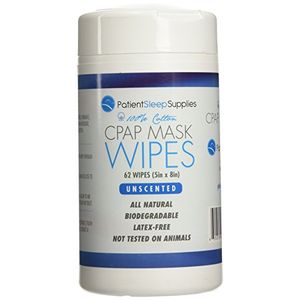 Paciente sueño suministros cpap máscara toallitas 1