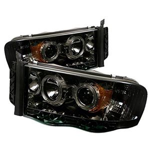 Spyder Auto PROYDDR02HLSMC Humo Halo LED Proyección Faro