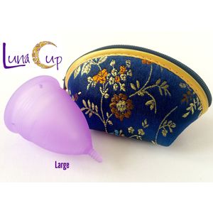 Luna Cup Menstrual, 1 Taza Periódica Con 1 Bolsa De Trans...