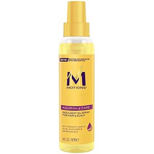 Mociones weightless daily aerosol de aceite para piel cabelludo y el cabello 4 onza