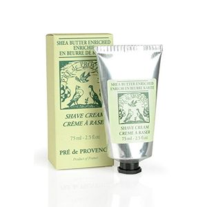 Pre de provence brocha de afeitar con mango de aluminio para hombres con espuma rápida crema de afeitar