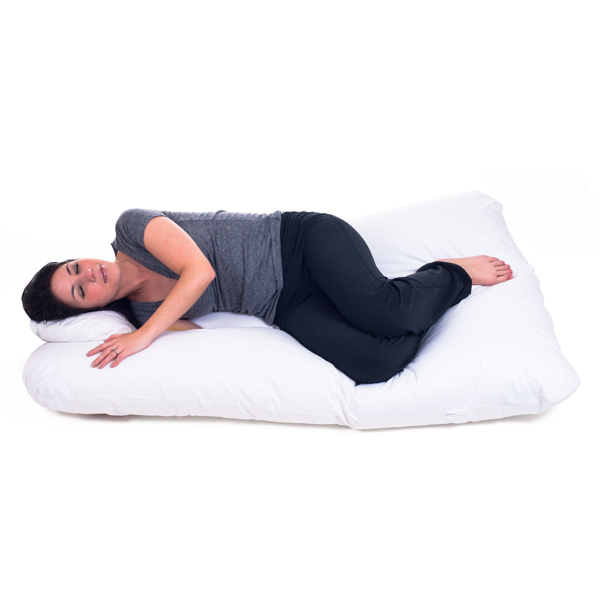 Bluestone Full Body Contour U Pillow Ideal Para El Emba... Compra