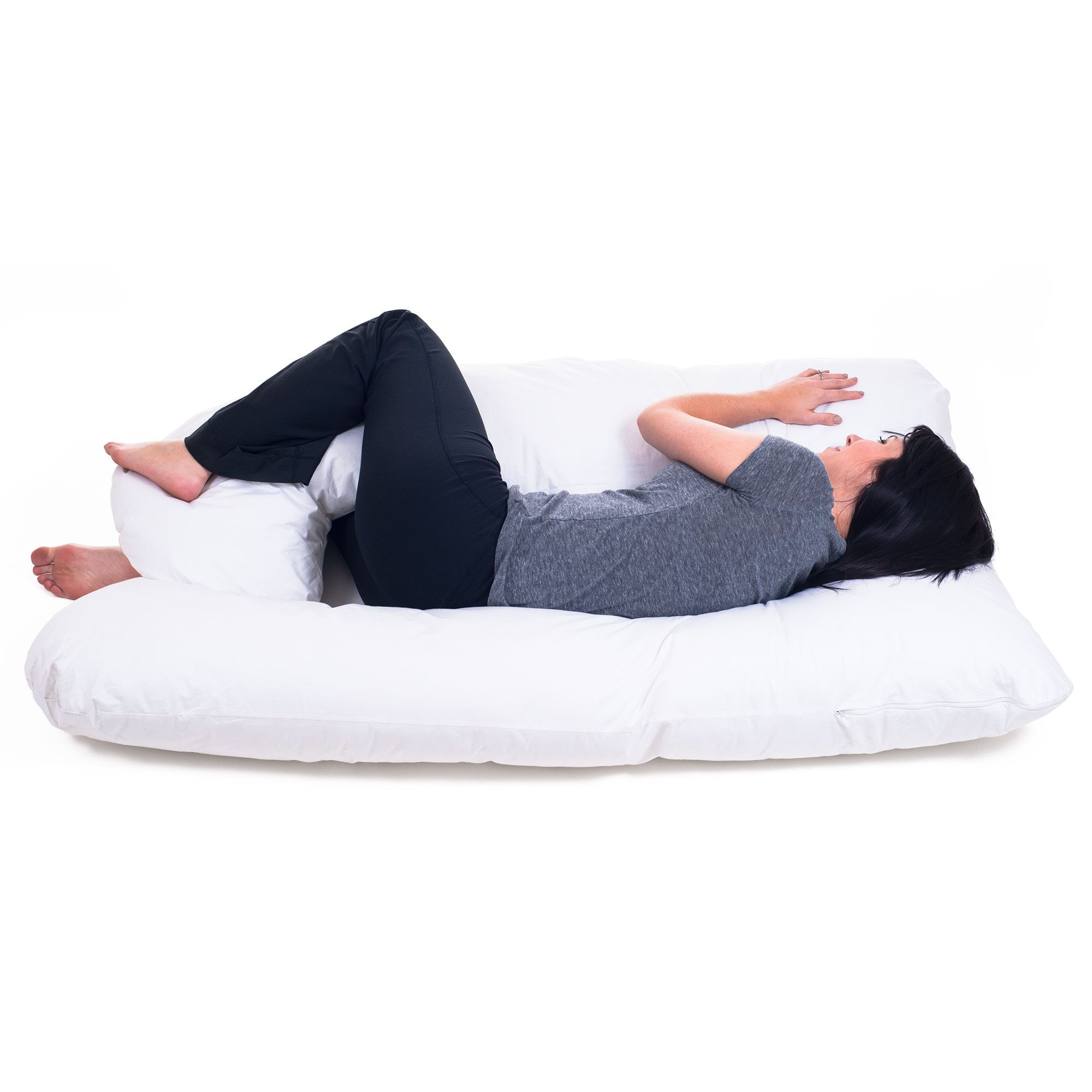 Bluestone Full Body Contour U Pillow Ideal Para El Emba... Compra