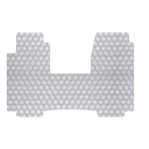 Alfombra de piso Custom IntroTech Hexomat Front Row para ciertos modelos Chevrolet Tahoe Rubberlike Compound Clear