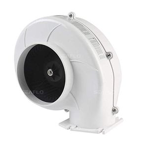 Seaflo Brida Soporte Soplador de aire de achique 320 CFM barco ventilación Marine 12 V 4"