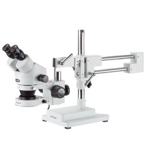 Amscope Sm-4b-80s Microscopio Binocular Profesional Con Z...