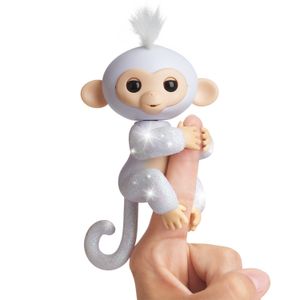 Mono de juguete brillante, interactivo, de Fingerling