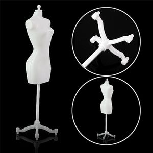 Vestido De Muñeca De 8.8 Pulgadas Blanco Forma Ropa Ropa...