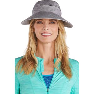 Coolibar Upf 50+ Parasol Con Cremallera Para Mujer - Prot...