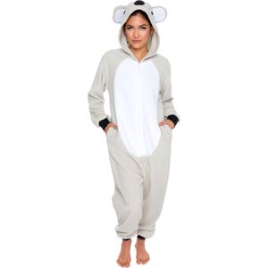 Pijama Plateado De Lilly Slim Fit Animal - Disfraz Koala...