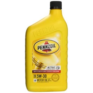 Pennzoil 5500350916PK Aceite de motor SAE 5W30 API GF5 Paquete de 1 cuarto de galón
