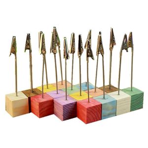 Nuolux Pino Base Portafotos Soporte Memo Clip - 16pcs