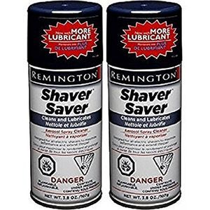 Remington afeitadora SP-4 protector limpiador y lubricante aerosol 3,8 onzas, 2 latas