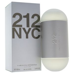 Carolina Herrera 212 Eau de Toilette Spray para mujeres, 3.4 onzas líquidas