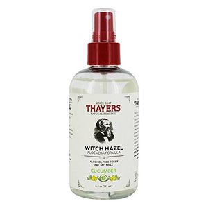 Thayers remedios naturales sin alcohol pepino facial de hamamelis niebla tóner 8 onzas
