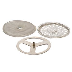 La Cafetiere 3Cup Filter Set One disco superior One disco inferior y un filtro