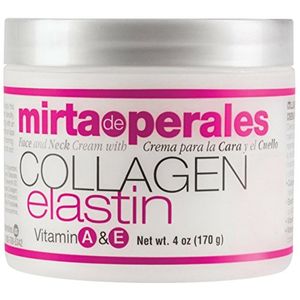 Crema de elastina de colágeno mirta de perales 4 onzas