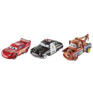 Disney/Pixar Cars Die-Cast Radiator Springs Vehículo, 3 unidades)