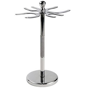 Acero inoxidable Deluxe 4 Razor de seguridad Razor y Shave Brush Shave Stand