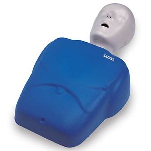 NASCO LF06001U RCP Prompt adulto/niño maniquí con bolsas de pulmón 10 y herramienta, azul