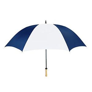 Natico Spectrum AutoOpenClose Umbrella Navy Blue y White 6042NBLWH