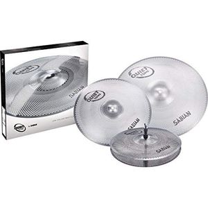 Juego De Platillos De Práctica De Tono Silencioso Sabian...