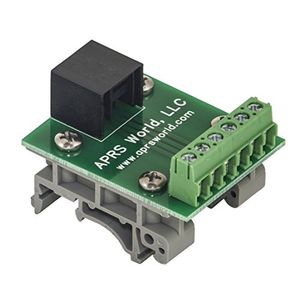 RJ25 6P6C RJ12 6P4C Placa de conexiones para atornillar terminales con clips de riel DIN