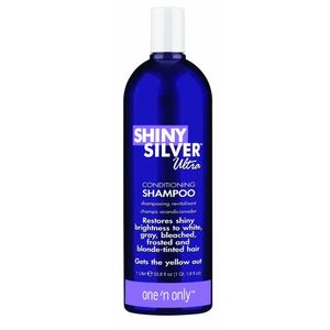 Conairpro brillante plata ultra champú litro