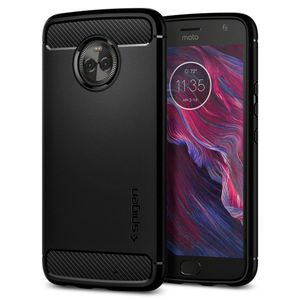 Carcasa Spigen Rugged Armor Moto X4 Con Amortiguación Res...