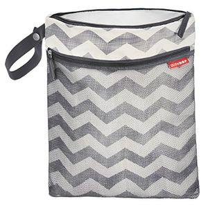 Bolsa de pañales chevron