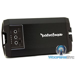 Amplificador de subwoofer Rockford Fosgate Power T500X1br Mono  500 vatios RMS x 1 a 1 ohm