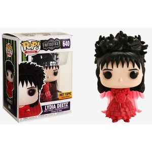 Funko Pop! Movies #640 Beetlejuice Lydia Deetz - Vestido de boda (tocado caliente exclusivo)