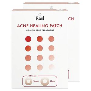 Parche de curación rael hidrocoloide acné pimple 2 paquetes invisible 48 unidades