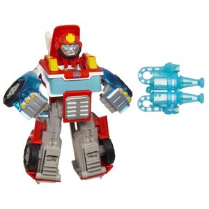 Figura de robot bombero Energize Heatwave, Playskool Heroes, Transformers, Rescue Bots