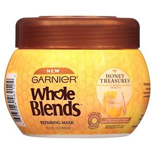 Garnier Whole Blends Repairing Mask Honey Treasures, 10.1 onza líquida